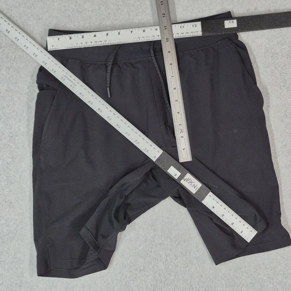 Lululemon Men Activewear Shorts M Black T.H.E Athletic Linerless